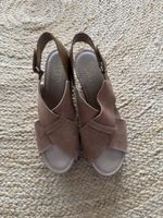 Franco Sarto Sandalen korkoptik braun Grösse 38