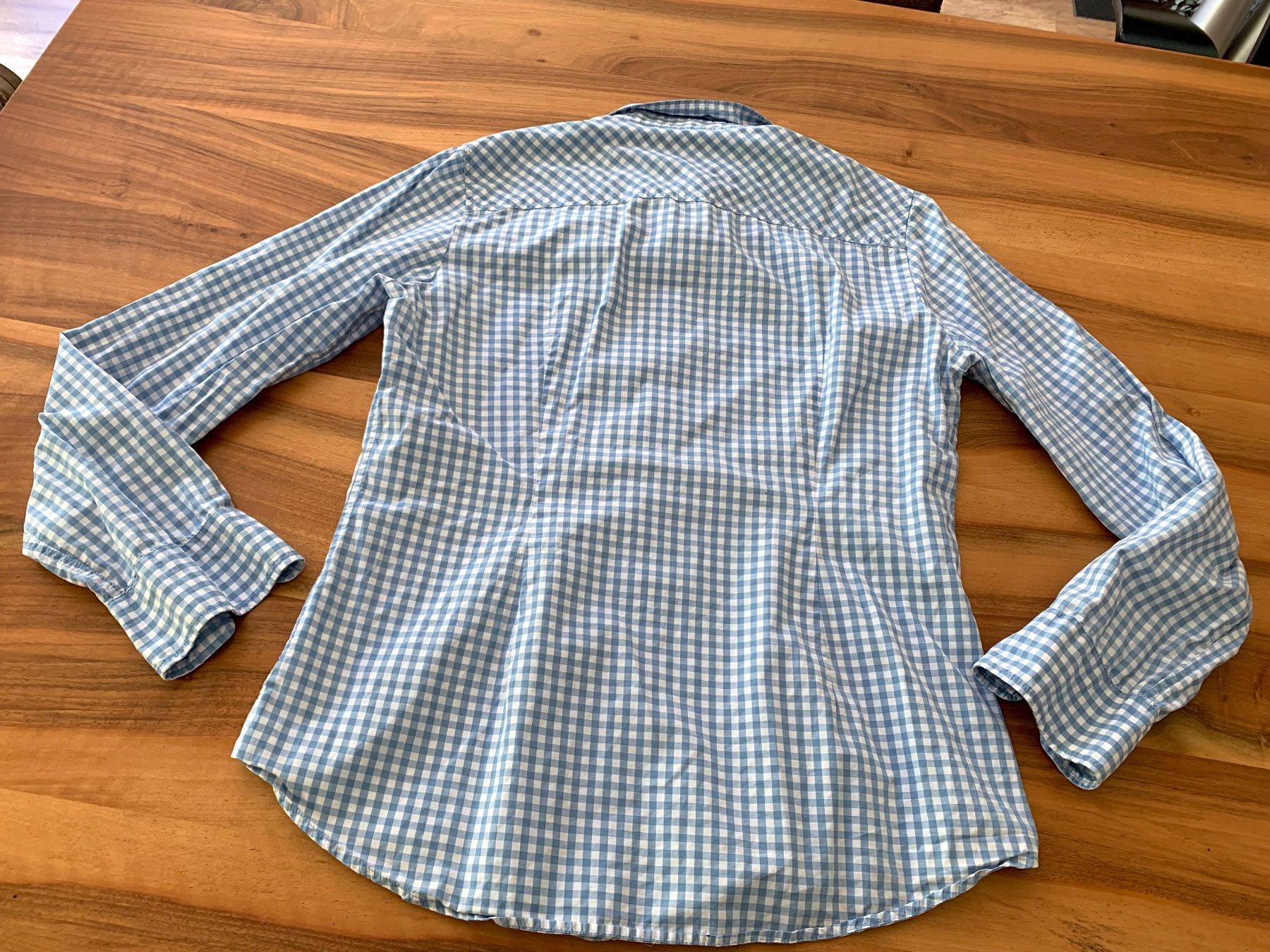 Marc O'Polo Camicette: MARC O POLO karierte Bluse hellblau/weiss Gr. 38 – Usato da Meiringen venduto da snahhanssnah 3
