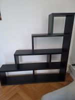 Étagère noire "en escalier"- bon état