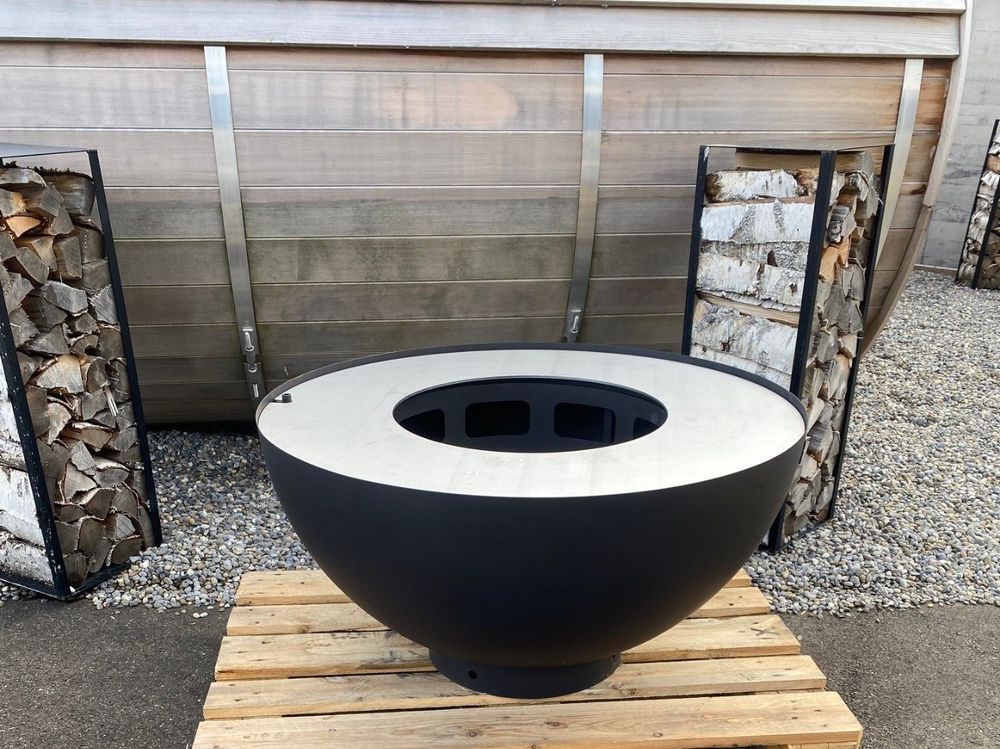 Feuerschalen Ausstellungsmodell 100 cm schwarz Kaufen auf Ricardo