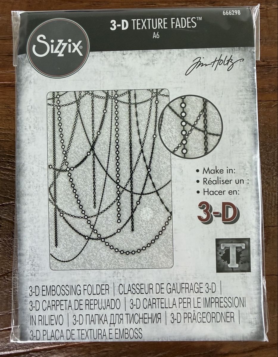 Sizzix Schablonen: Sizzix 3-D Texture Fades Embossing Folder – Neu und originalverpackt aus Zürich von Sunset69