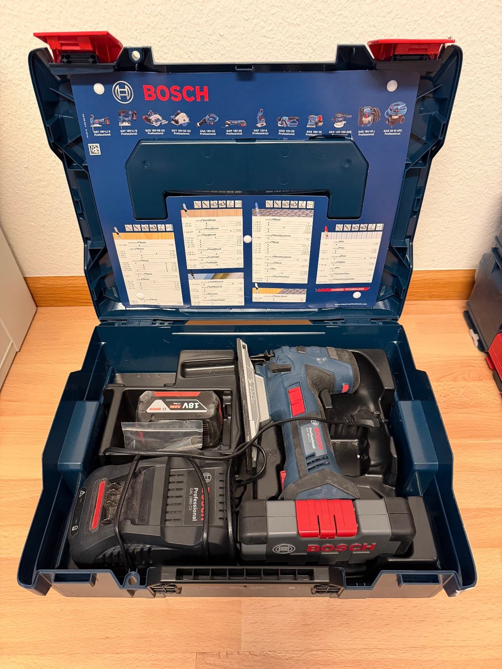 Bosch Seghe: Bosch GST 18V-LI S – Usato da Bubendorf venduto da glitchCat