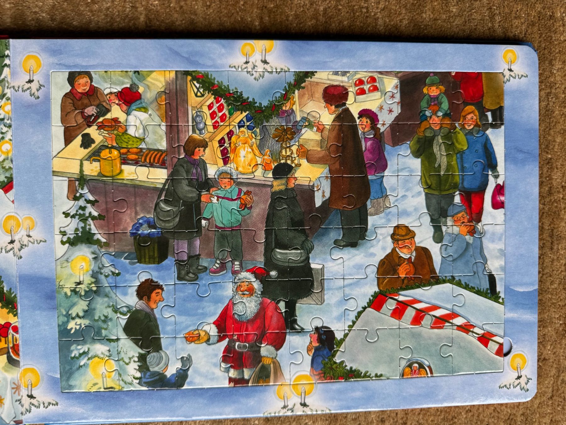 Puzzle: Weihnachtspuzzlebuch 3 x 48 – Usato da Aarau venduto da Kilauea 4