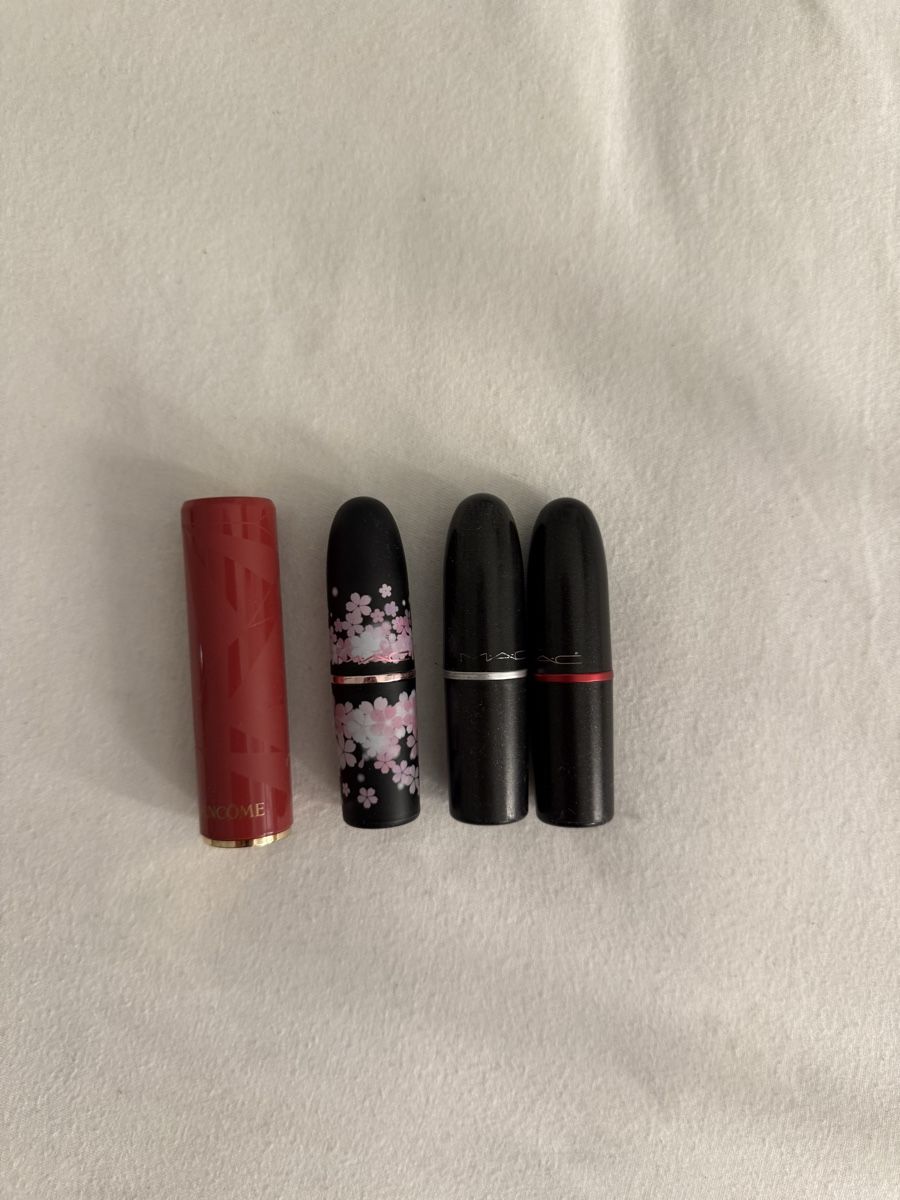 Lancôme Make-up: 4x Lippenstift von MAC & Lancome – Usato da Dietlikon venduto da lizz.yy