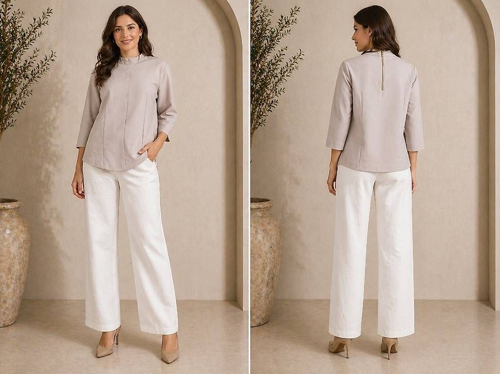 Blusen: Blusa beige Nuna Lie – Gebraucht aus Lugano von mic_zcm7 2