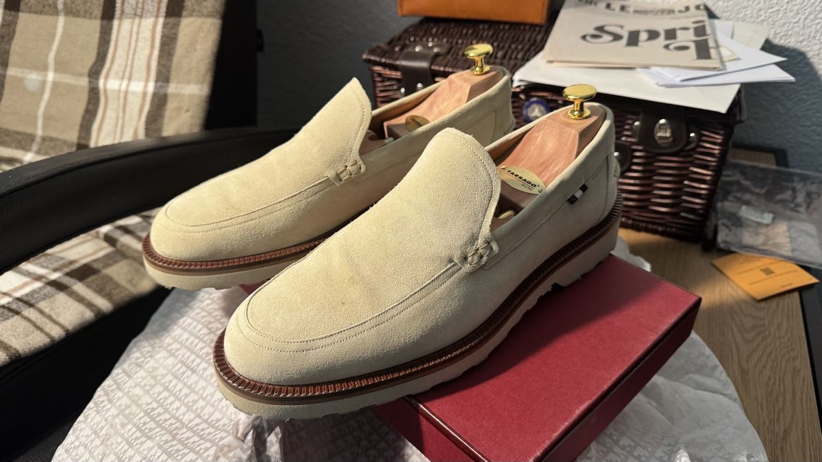 Bally Herrenschuhe: Bally Suede Loafers 44 Grosse  – Gebraucht aus Brugg AG von GiovanniVercetti