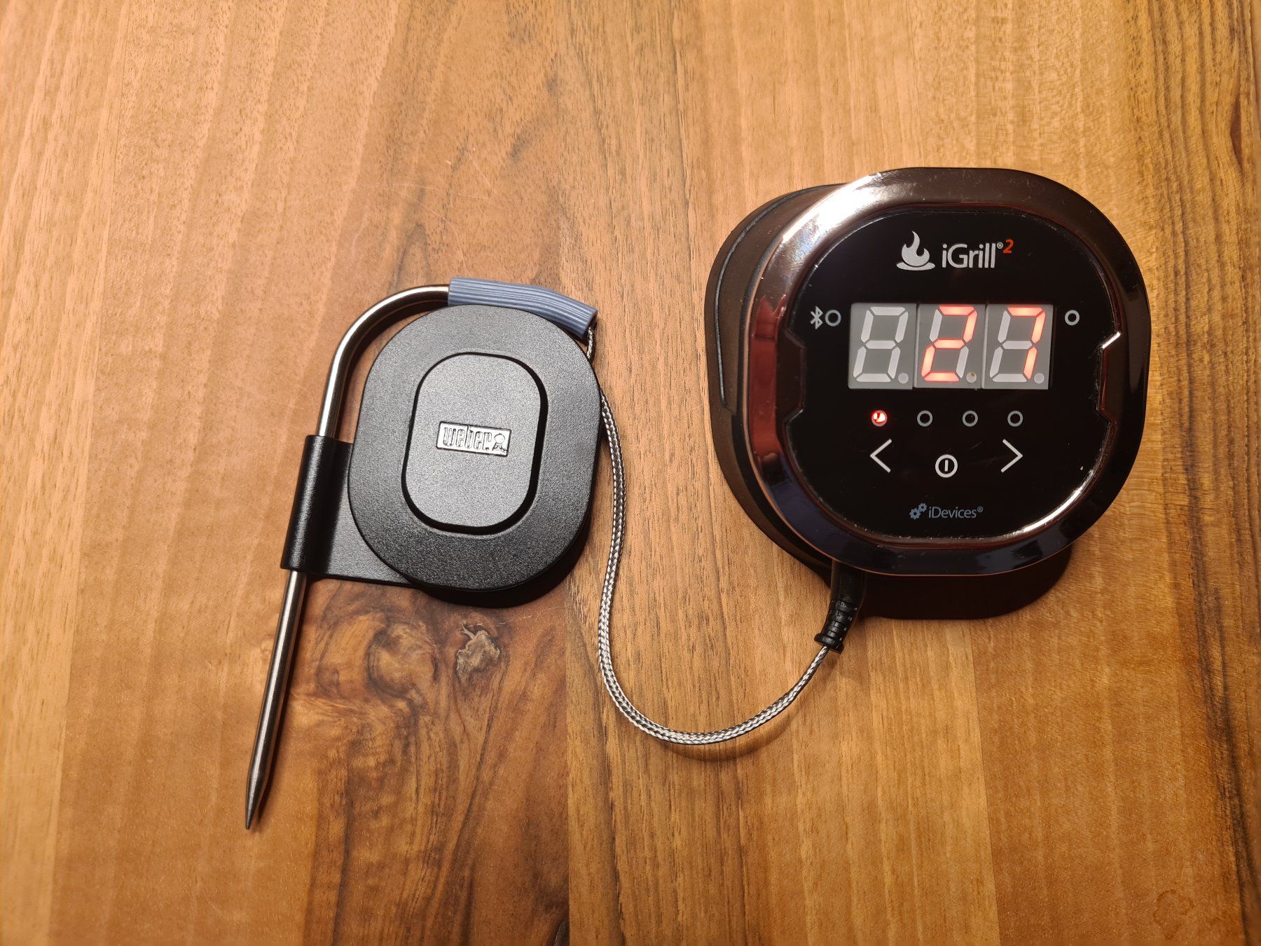 Weber Autres articles pour la maison: Weber iGrill 2 Grillthermometer mit einem Sensor – D'occasion à Langendorf par guenter.kreis 1