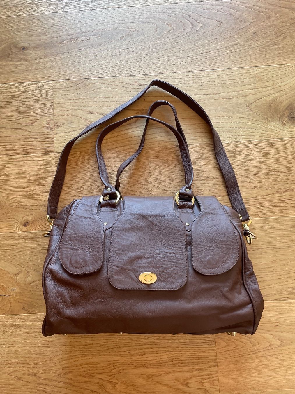 Borse da donna: grosse Handtasche Echtleder braun – Nuovo (secondo la descrizione) da Neunkirch venduto da autoscooter57