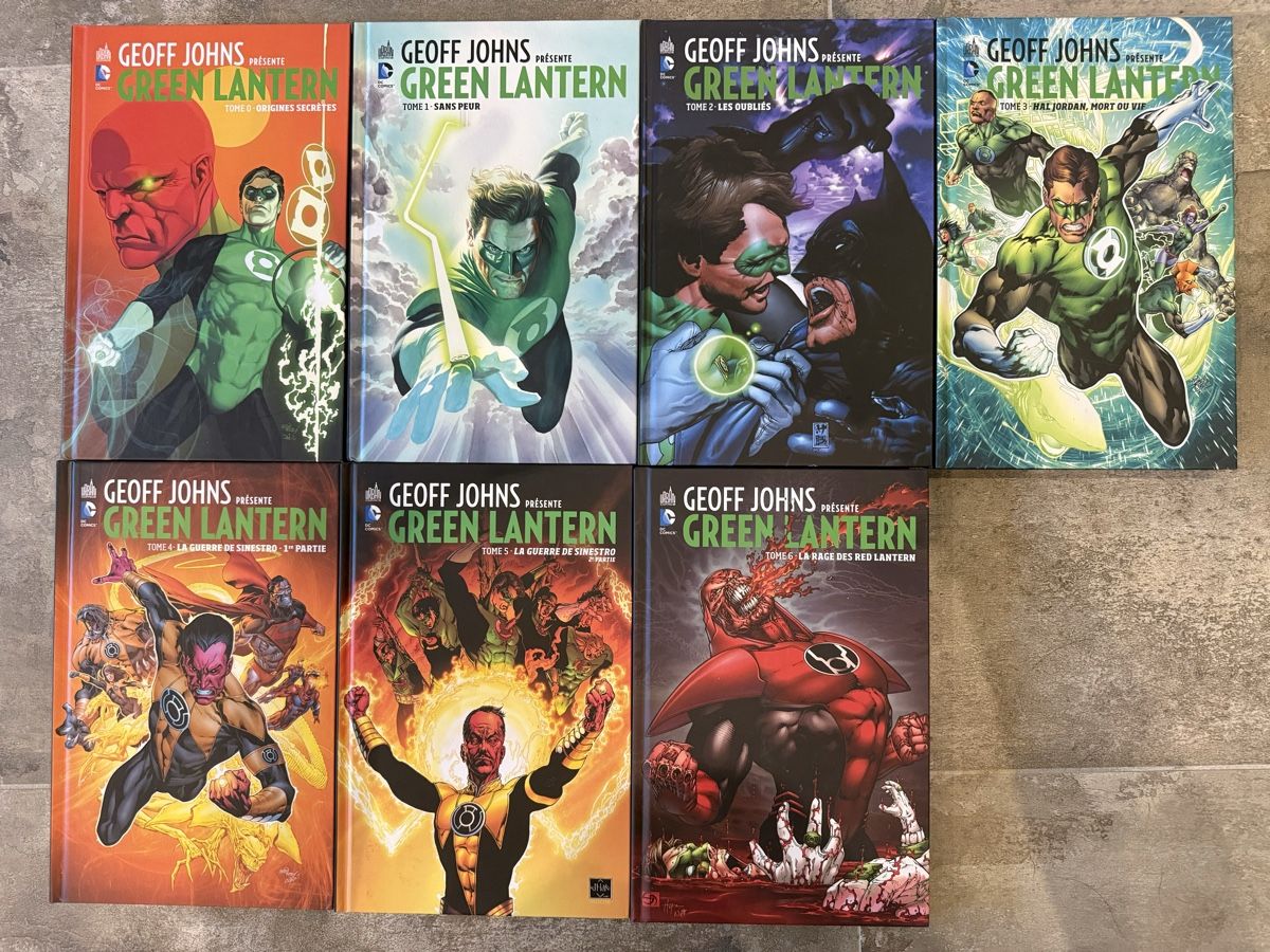 Fumetti: Lot 9 tomes Green Lantern Geoff Johns – Usato da Boudevilliers venduto da Loki007117 2