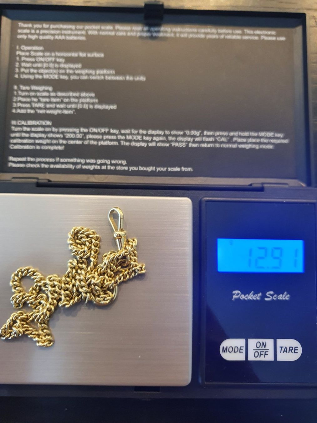 Catenine: Goldkette 8 karat – Usato da Wallisellen venduto da mou_88kg 1