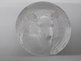 Mats Jonasson Sweden Glasbild Reh Bambi