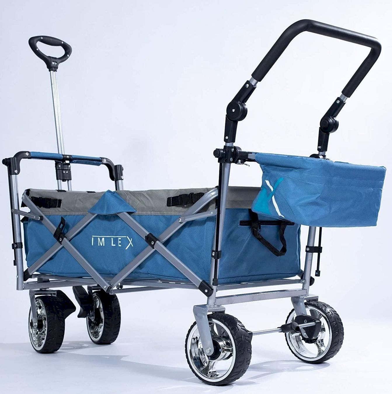 Altro: IMLEX Bollerwagen IM-4268 Blau/Grau – Nuovo e nell'imballaggio originale da Bottighofen venduto da zaap 3