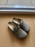 Birkenstock Boston TEX Birko-Flor Nubuk Stone