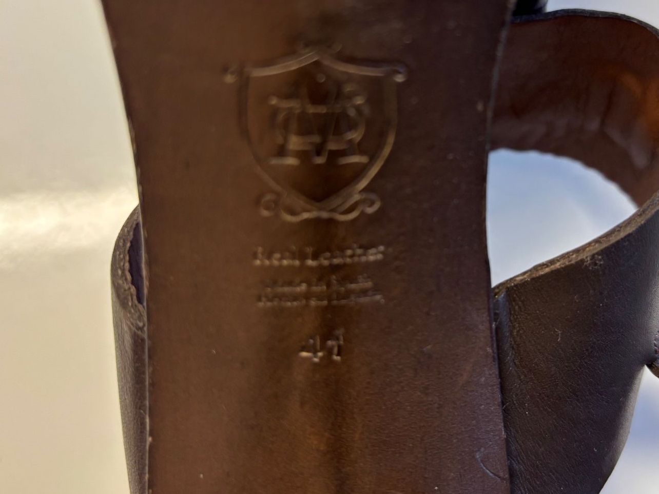 Massimo Dutti Scarpe da donna: Massimo Dutti braune Ledersandalen, Grösse 41 – Usato da Horgen venduto da uge_pd5p 2