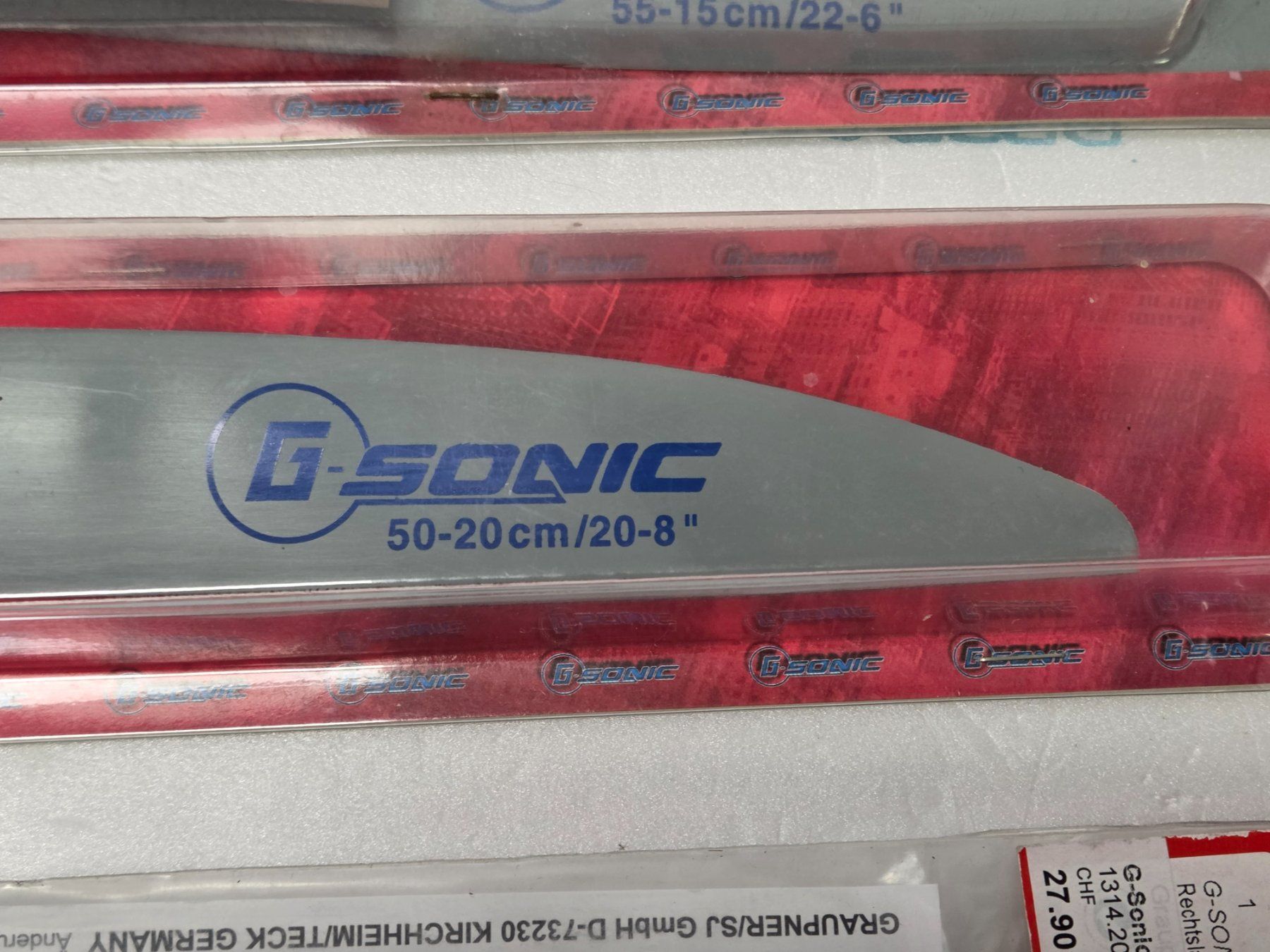 Graupner Modellismo RC: 3 Stück Graupner G-Sonic Propeller Grösse 20 und 22" – Nuovo e nell'imballaggio originale da Hittnau venduto da Sika86 2