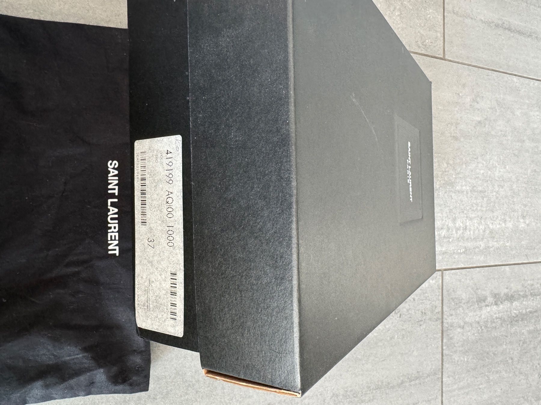 Saint Laurent Herrenschuhe: Saint Laurent Sneaker - schwarz, 37 – Gebraucht aus Küsnacht ZH von jeli9 4
