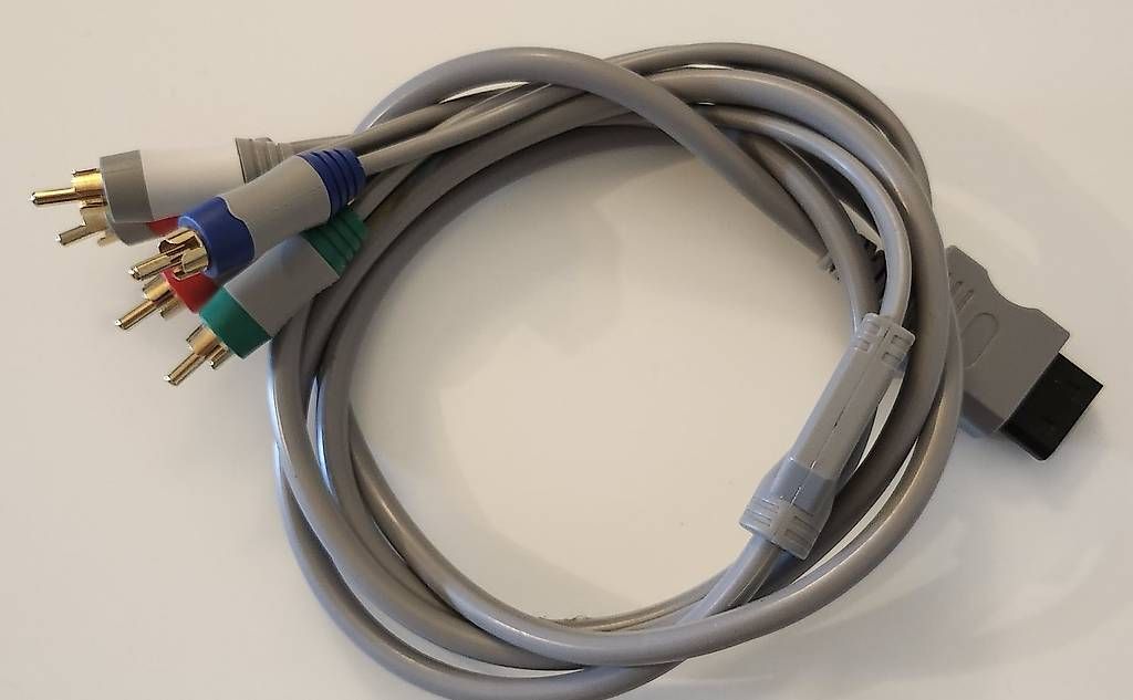 Câbles: Câble component Wii – D'occasion à Bulle par Phob0s