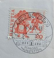 Werbestempel 14.8.80 (Bützberg) auf Beleg