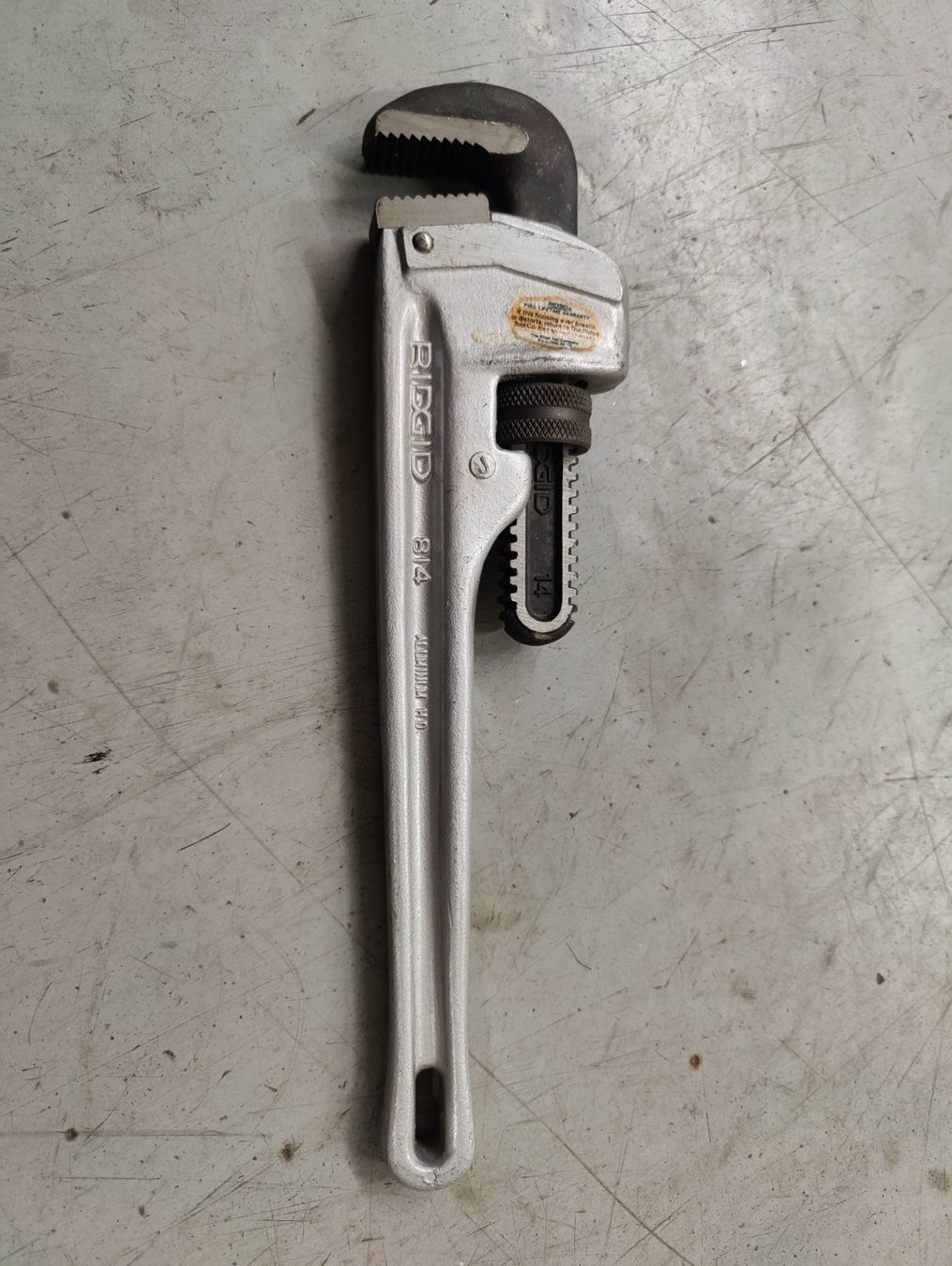 Ridgid Tutti gli attrezzi: Ridgid 814 Profi Rohrzange neu – Nuovo (secondo la descrizione) da Fehraltorf venduto da Howe