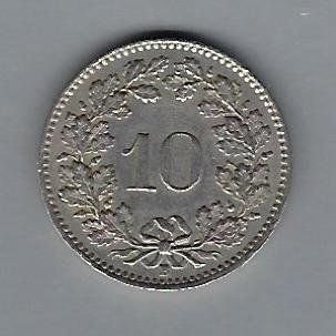 Tutti le monete: 10 centimes 1960 – Usato da Les Breuleux venduto da Jboju 1