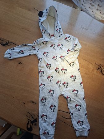 Disney Mickey Mouse Overall mit Kapuze Grösse 92 (C&A 98)