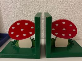 Serre-livres champignons