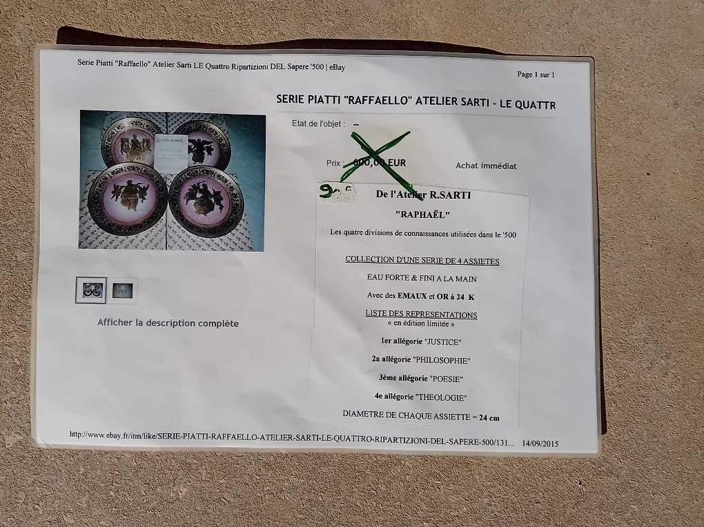Teller: Sammel Teller  – Gebraucht aus Burgistein von Ernte 3