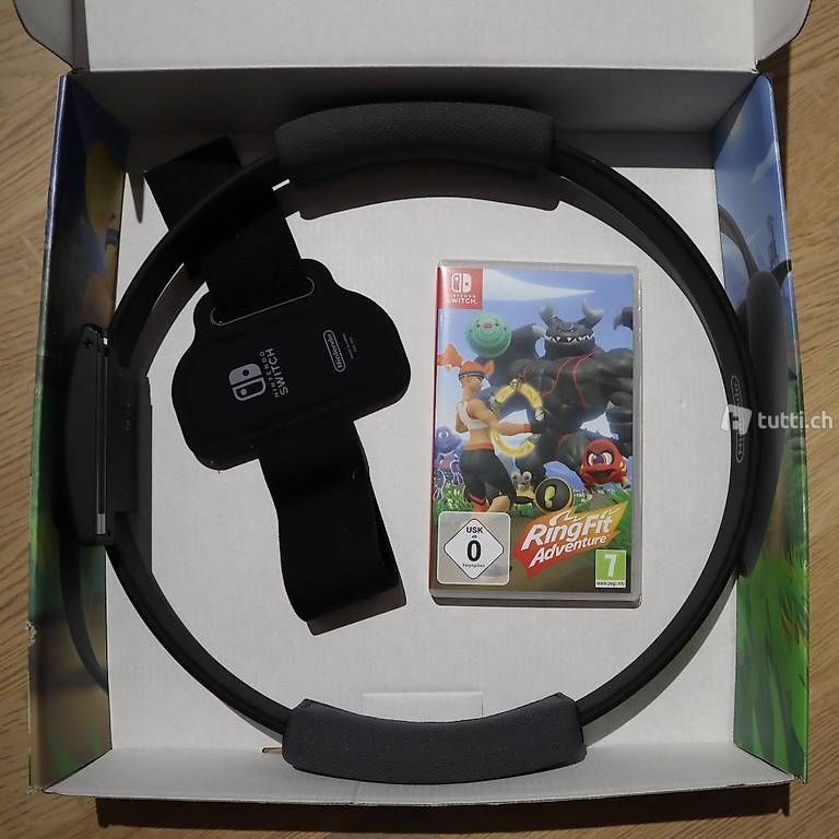 Nintendo Console: Nintendo Switch mit Ring Fit Adventure – Usato da Buchs SG venduto da ccHuMeNcc 6