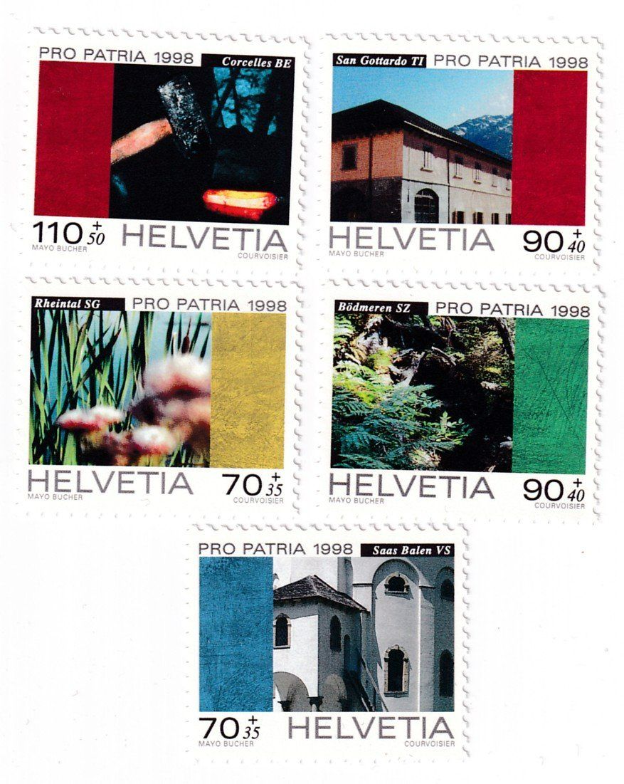 Tutti i francobolli: Schweiz  1998  ** – Nuovo (secondo la descrizione) da Neuchâtel venduto da karlpierrino