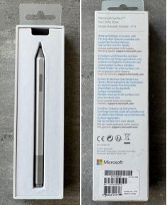 Microsoft Penna & Evidenziatori: Microsoft Surface Pen - 1776 - Eingabestift - Etui - silber – Usato da Zürich venduto da Alot16 4