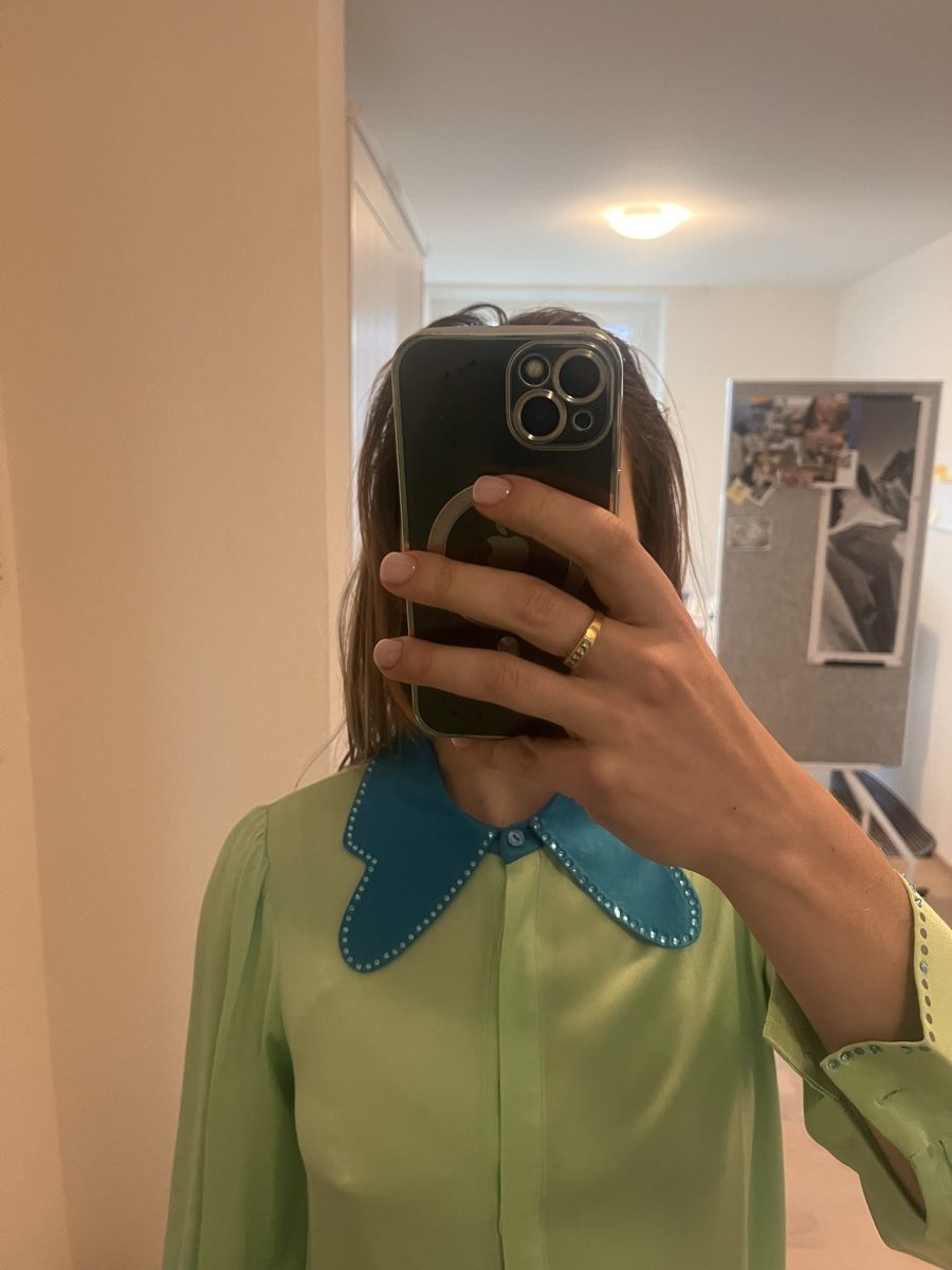Camicette: Silk shirt – Nuovo (secondo la descrizione) da Zürich venduto da AlineCr 1