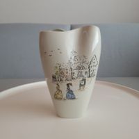 50er J."Gebruder Winterling" Vase mit viktorianischem Dekor