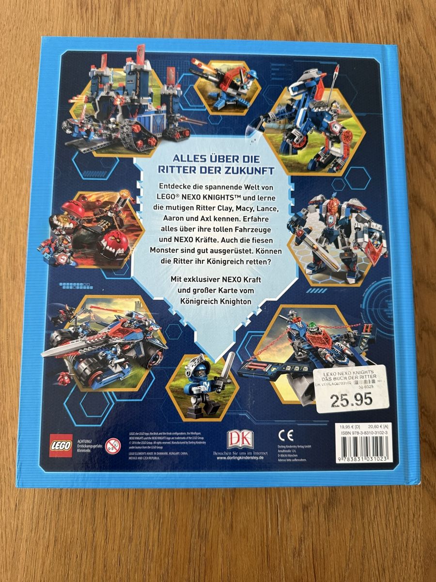 Lego Giocattoli: Lego Nexo Knights Schilder Sammlung mit Buch  – Usato da Zürich venduto da JBZH 4