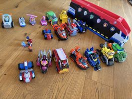 Paw Patrol Truck und Fahrzeuge