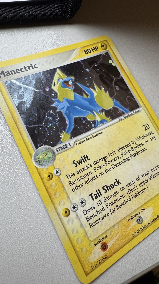 Pokémon Carte collezionabili: Manectric Holo SWIRL ex emerald 7/106 – Usato da Belprahon venduto da Rob_ain 3