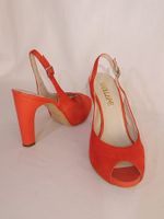Peeptoes - MADELEINE - 39 - Leder - orange