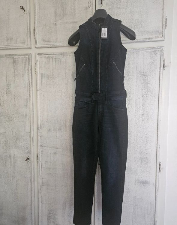 Combinaison G Star Raw Lynn 2 Zip Slim Jumpsuit femme XS (Neuf avec emballage d'origine) à