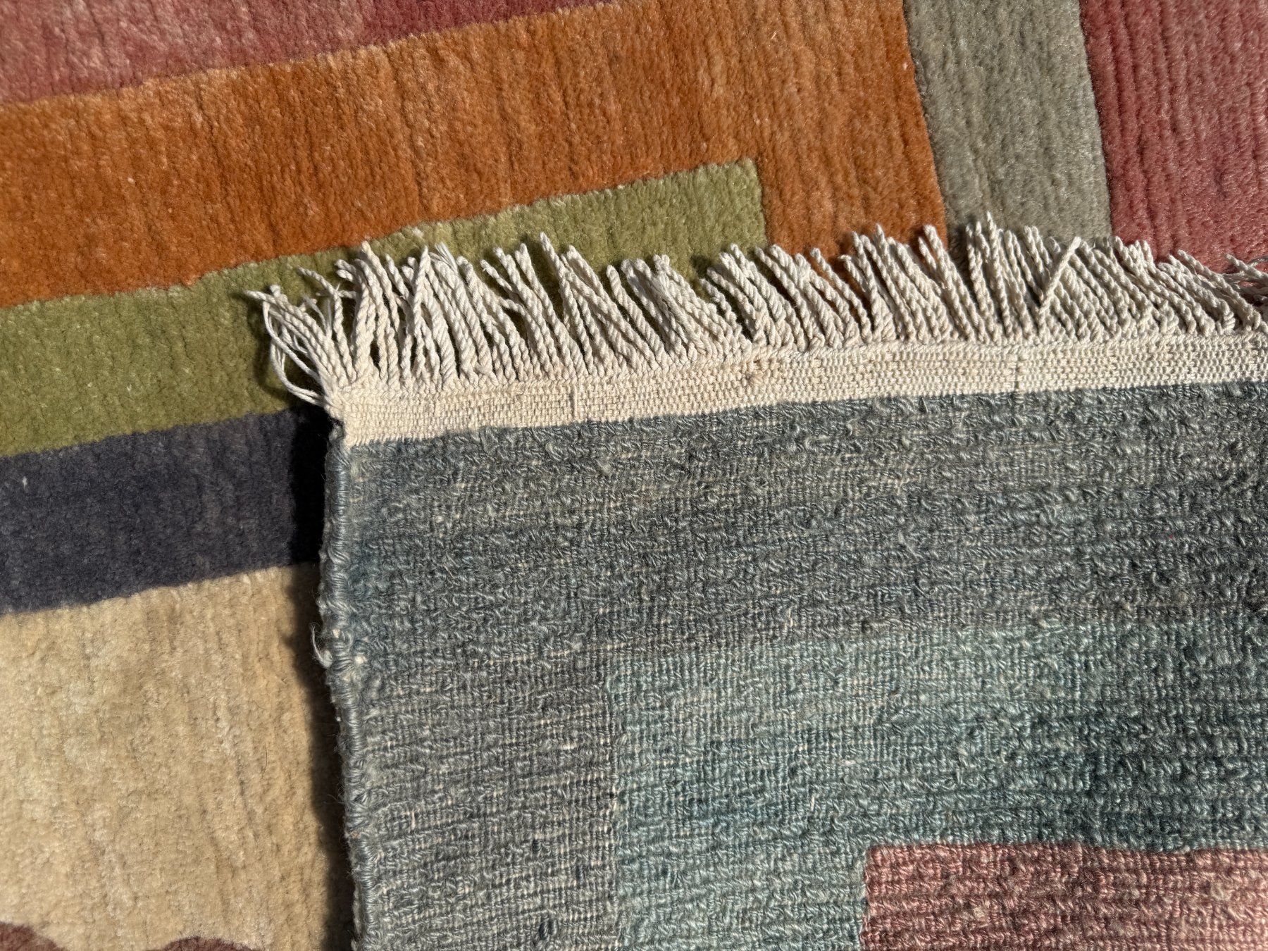 Tappeti: Nepal 175x118cm Teppich handgeknüpft sauber – Usato da Vacallo venduto da cri_229f 7