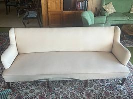 Canapé et fauteuils beiges/crèmes