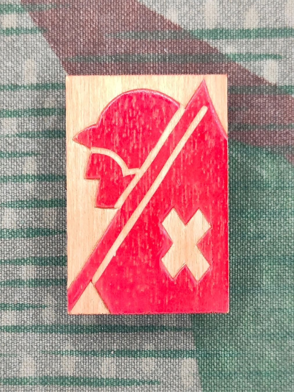 Schweizer Armee Placchette & Badge: Abzeichen Rekruten Aushebung – Usato da Bauma venduto da SwissMilitaria