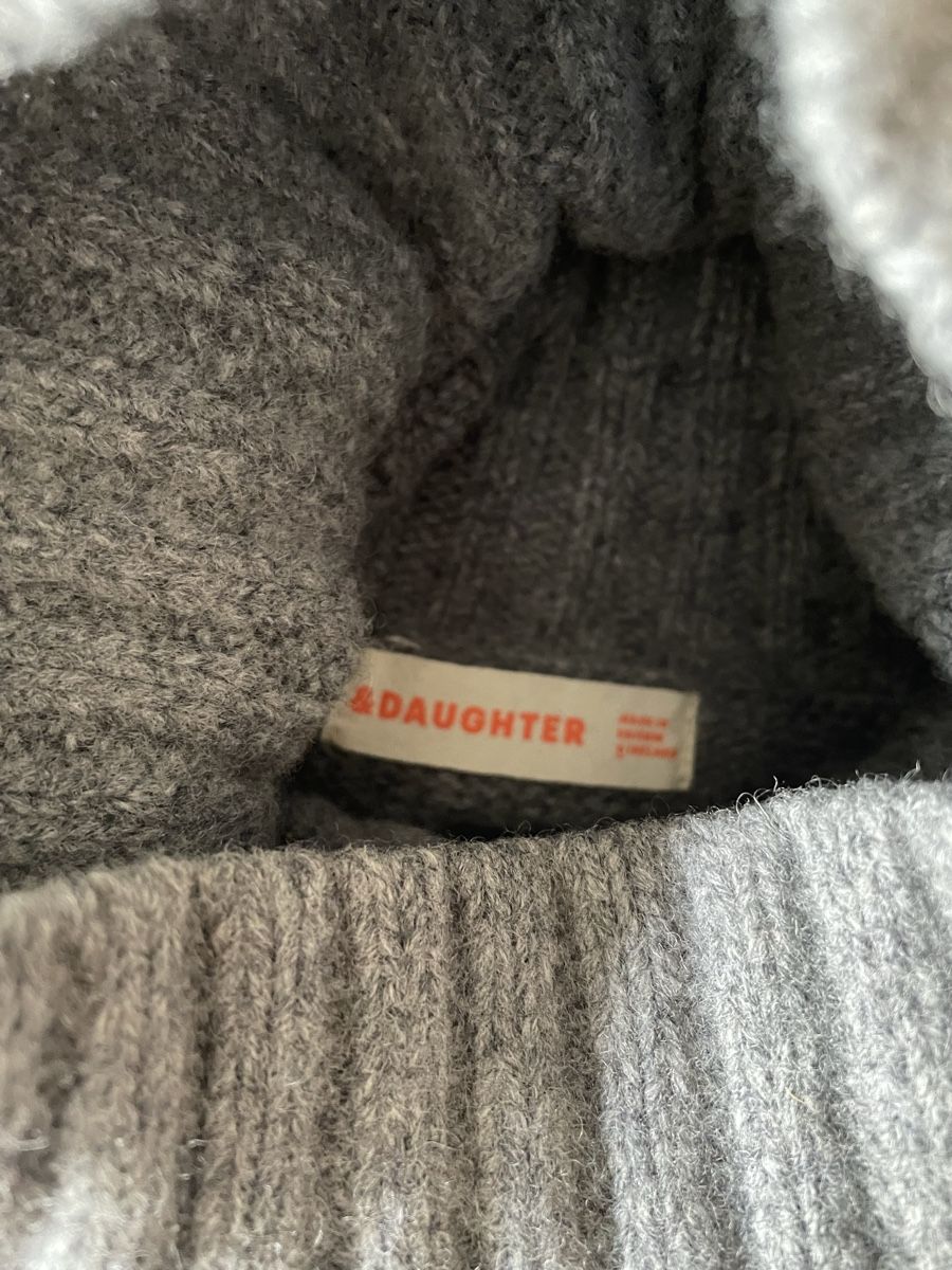 Maglioni & Felpe: &daughter Wollpullover grau grobstrick S – Usato da Zürich venduto da Nhpp 6