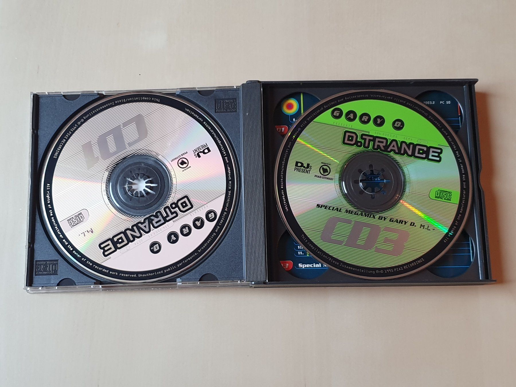 CDs: D. Trance 1 Gary D – D'occasion à Stansstad par collectorsshop 2