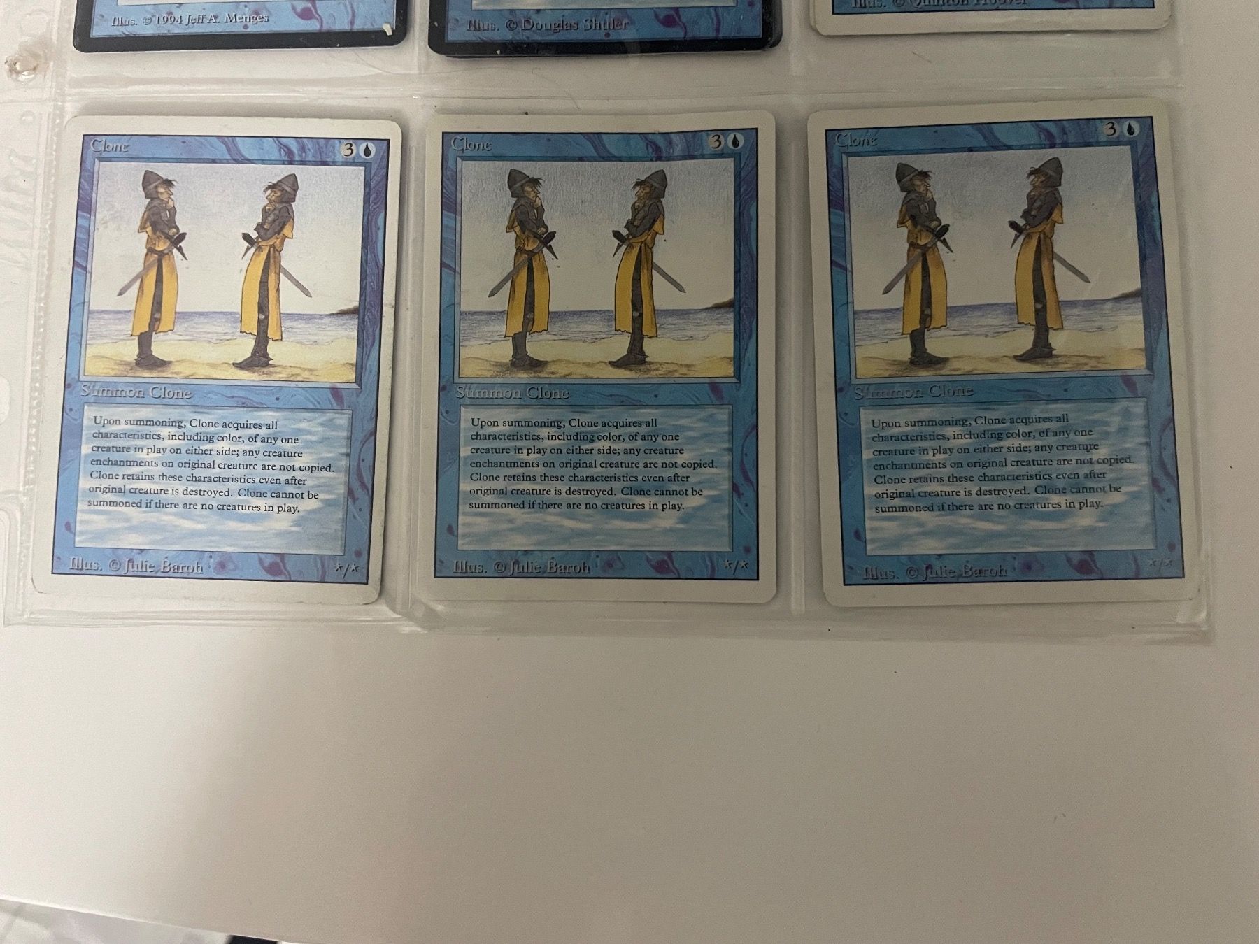 Magic The Gathering Carte collezionabili: MTG 3.Edition 1994 Clone Rare sehr gut – Usato da Zürich venduto da Mibleck
