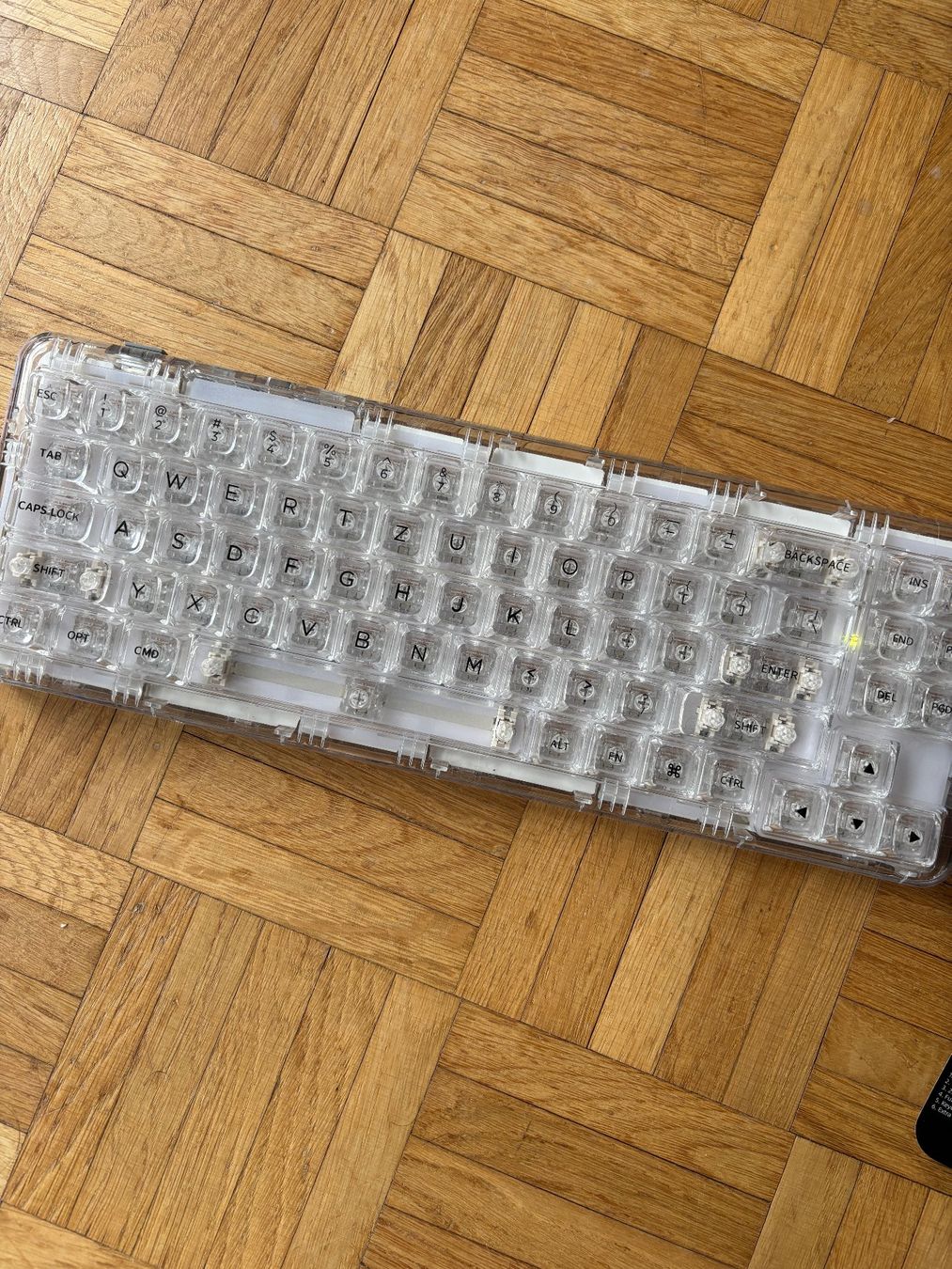 Tastiere: Yunzii clear keyboard (bluetooth/wired) – Usato da Vallorbe venduto da azurill11 3