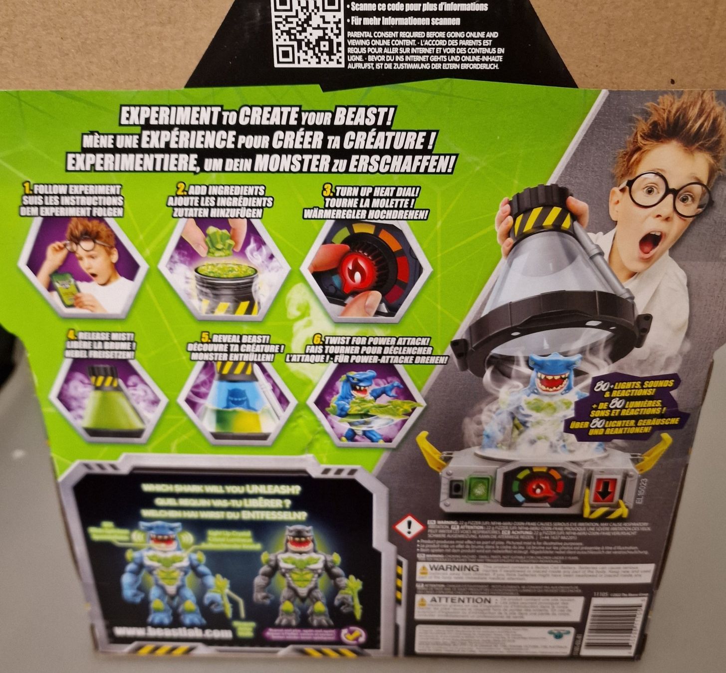 Giocattoli: Beast Lab Shark Monster Creator, Neu – Nuovo e nell'imballaggio originale da Oberuzwil venduto da aseinkaufswelt 1