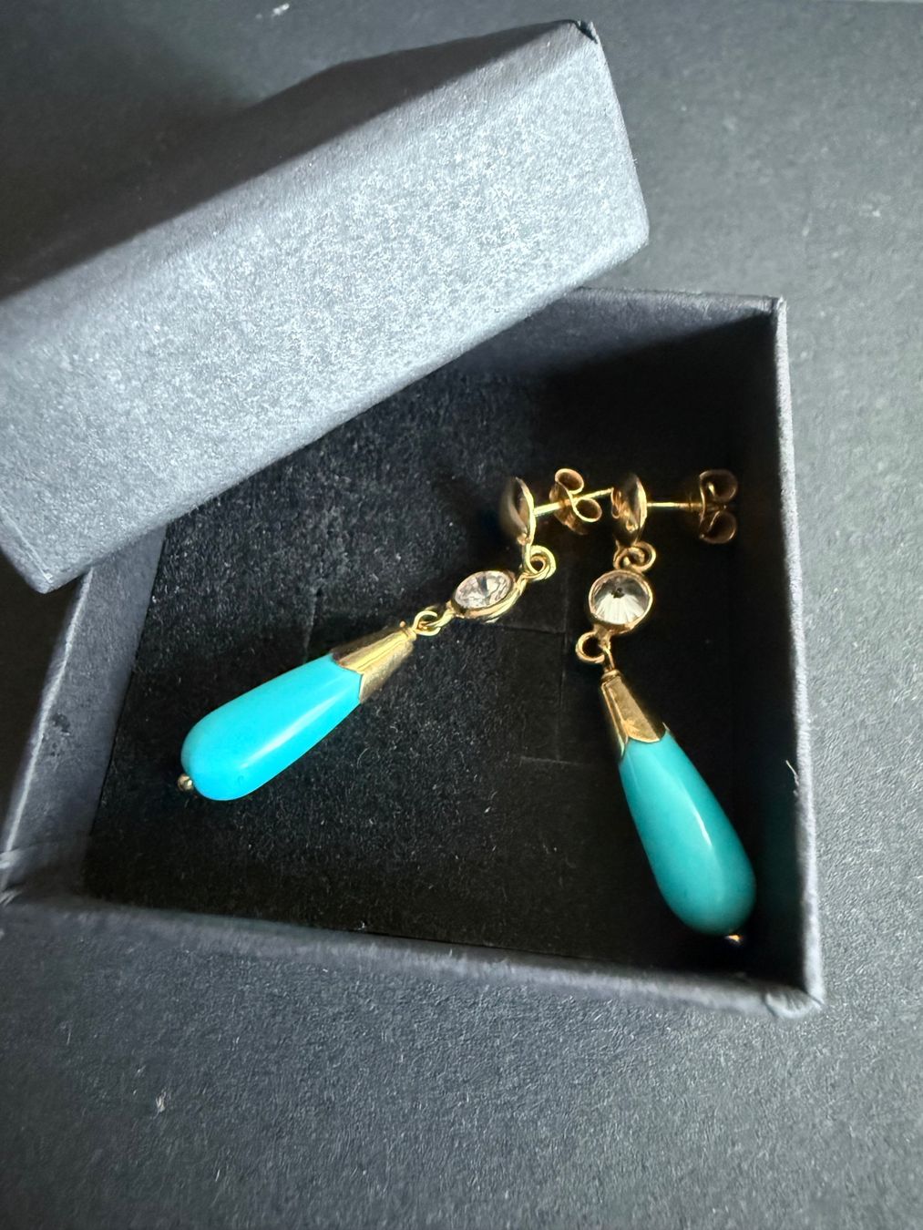 Orecchini pendenti & Orecchini a lobo: Gelbgold Ohrstecker 750, 18K – Usato da Spiegel b. Bern venduto da Rogger72 6