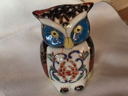 Eulefigur Porzellangefäss mit Abnehmbaren Deckel Cloisonné