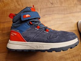 Winterschuhe Kinder  33 Leder Klett warm wasserdicht