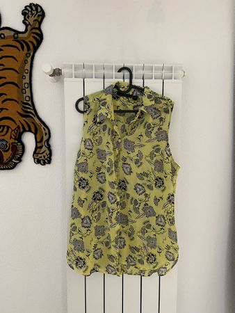 FREE SHIPPING - hemd / chemise / blouse / rose / tiger