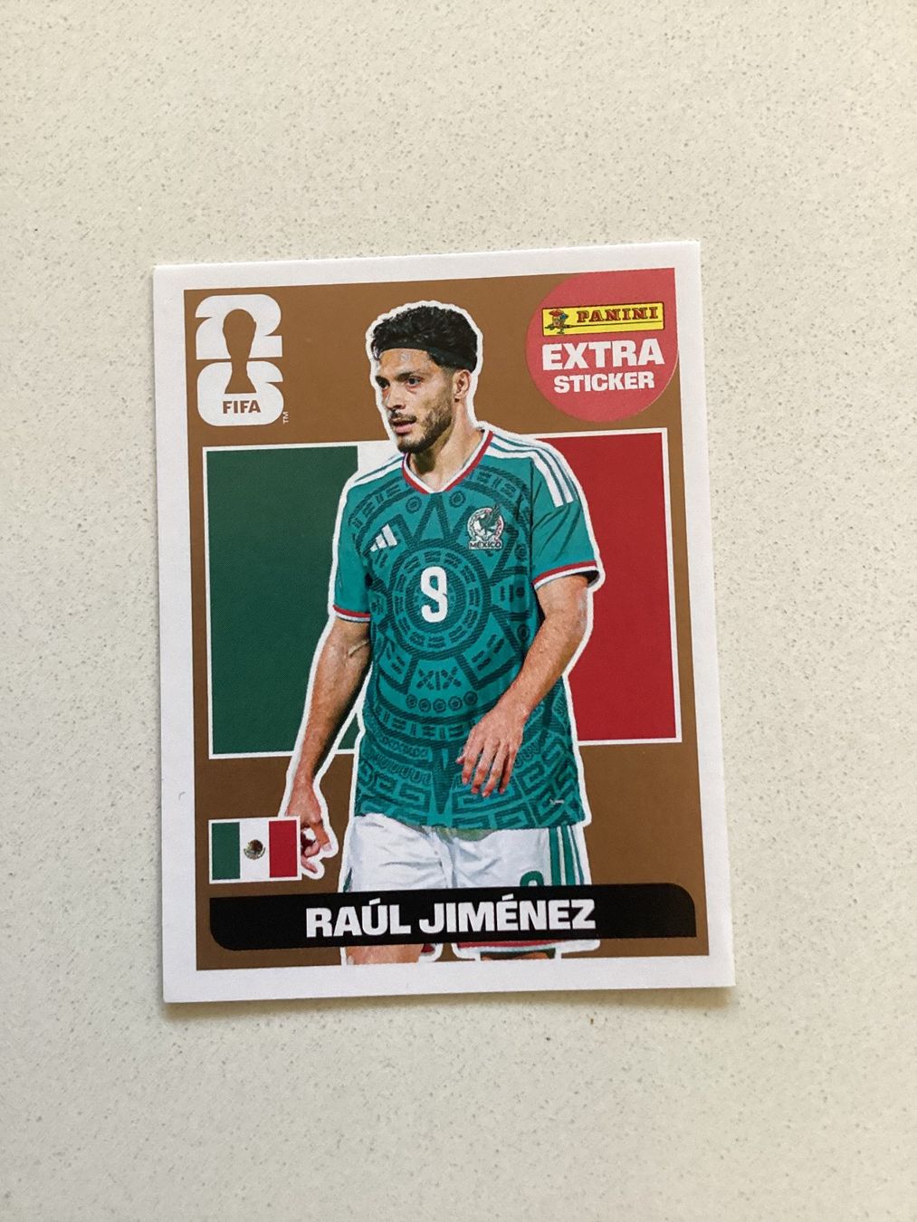 Panini Carte collezionabili: WorldCup 26 Panini - Extra Sticker Gold - Raul Jimenez – Nuovo (secondo la descrizione) da Niederönz venduto da stihlp